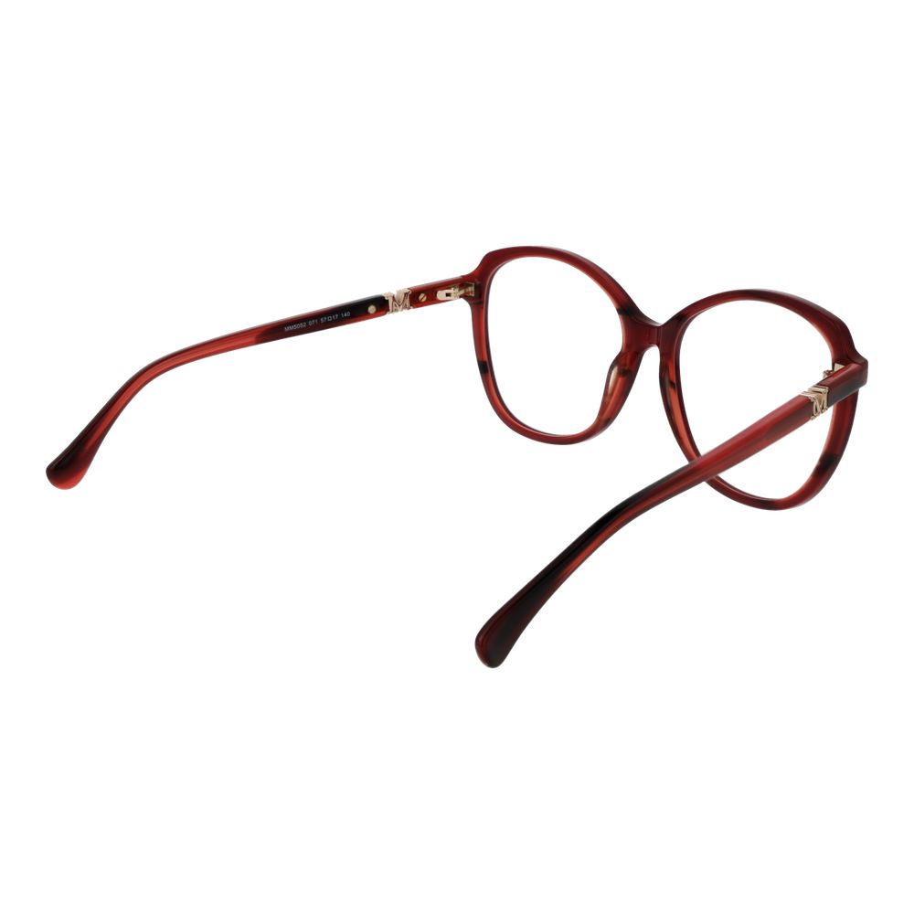 Max Mara Burgundy Women Optical Frames - ACCEXO