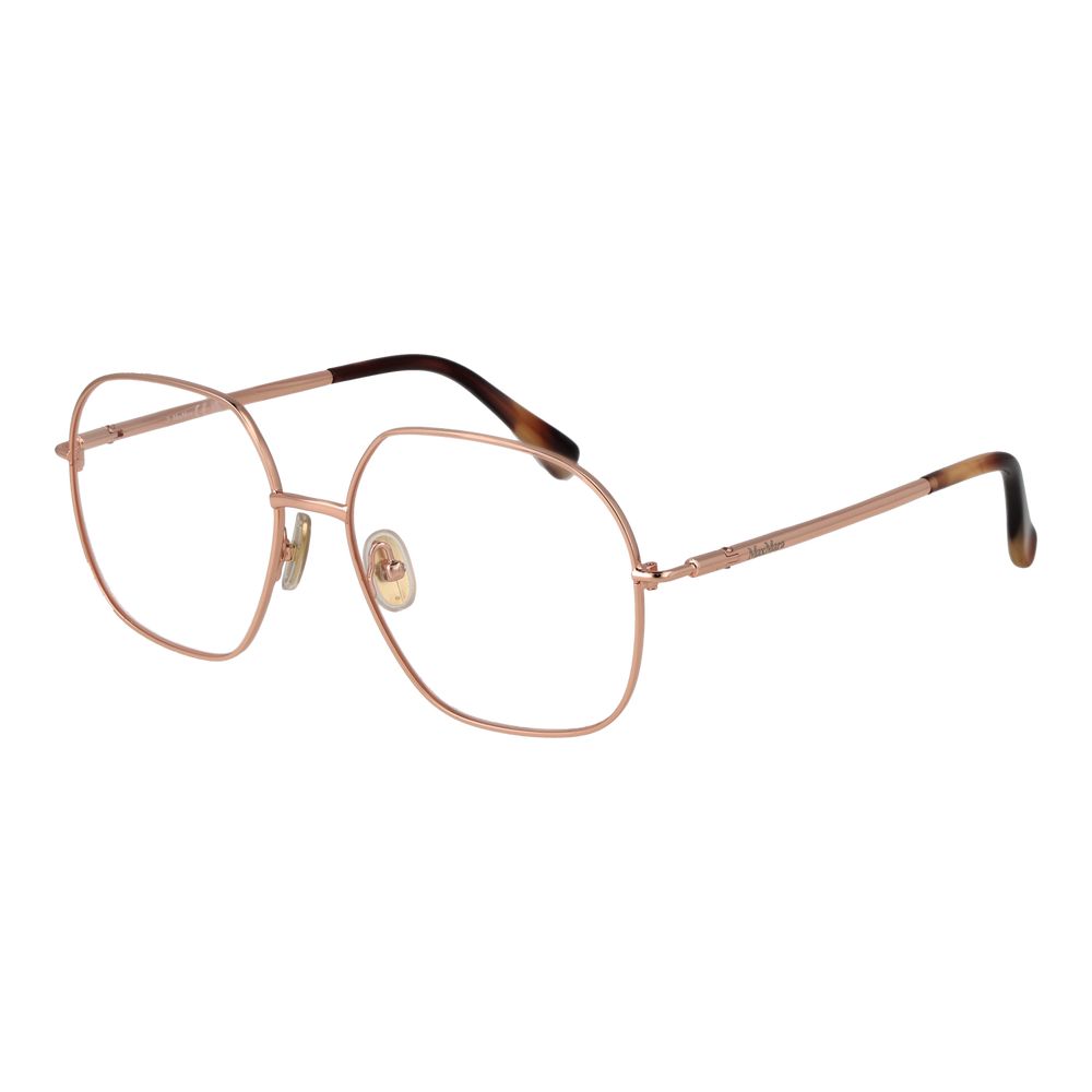 Max Mara Rose Gold Women Optical Frames - ACCEXO