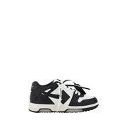 Off-White Black Rubber Low Top Sneakers