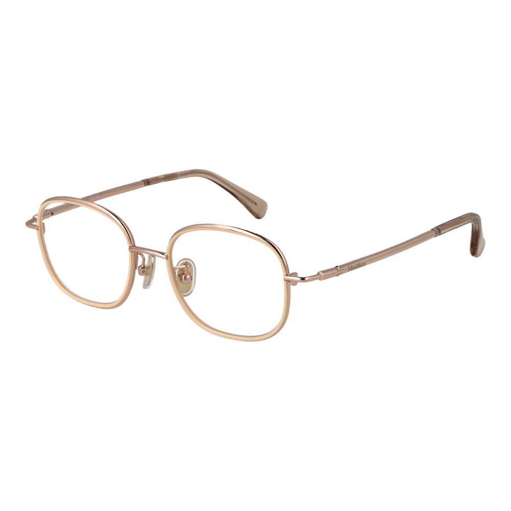 Max Mara Rose Gold Women Optical Frames - ACCEXO