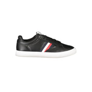 Tommy Hilfiger Black Polyester Sneaker
