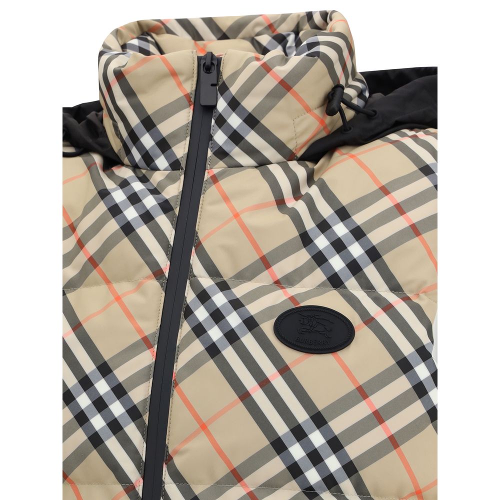 Burberry Check vest Down Jacket - ACCEXO