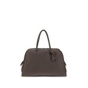 Jacquemus Brown Calf Leather Bos Taurus Handbag