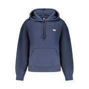 Tommy Hilfiger Blue Cotton Women Sweatshirt