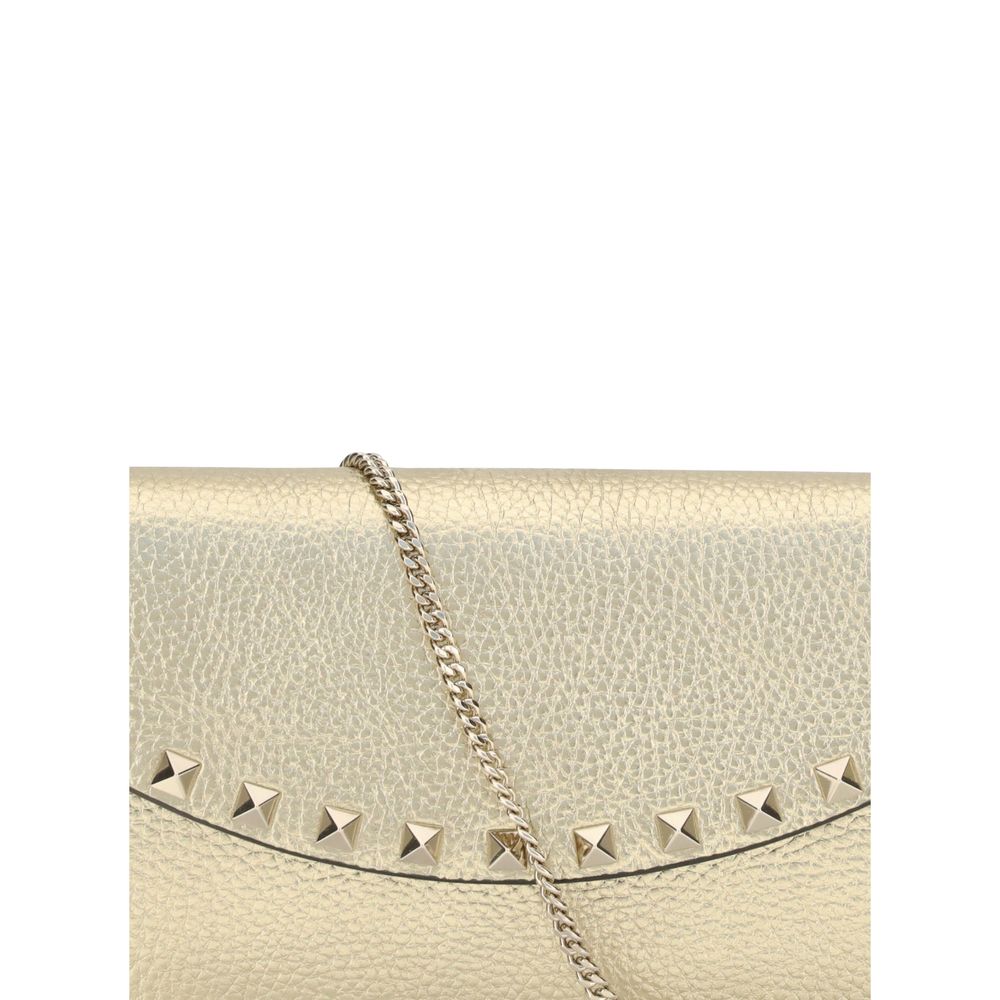 Valentino Garavani Rockstud chain Wallet - ACCEXO