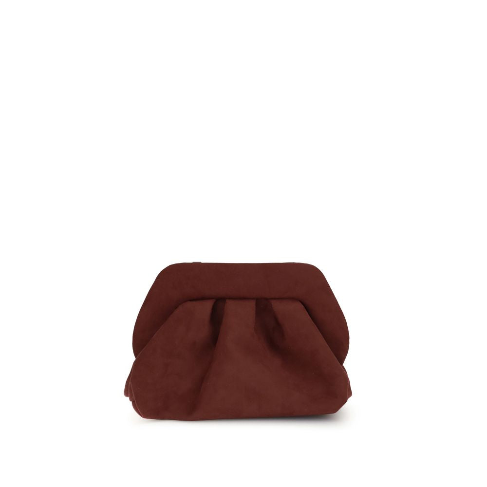 THEMOIRè Bios suede Clutch Bag - ACCEXO