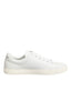 Dolce & Gabbana White Leather Sacre Heart Patch Sneakers  Shoes - ACCEXO