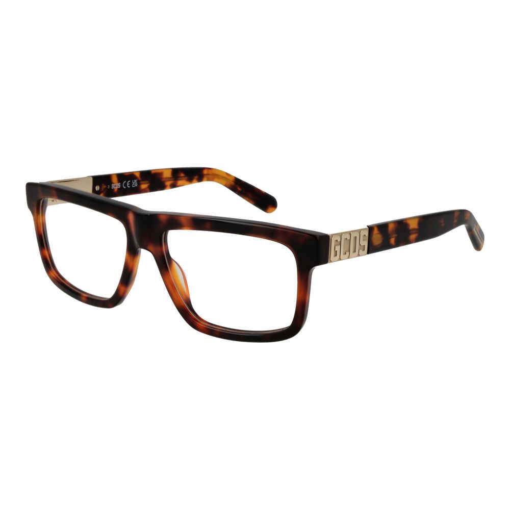 GCDS Brown Unisex Optical Frames - ACCEXO