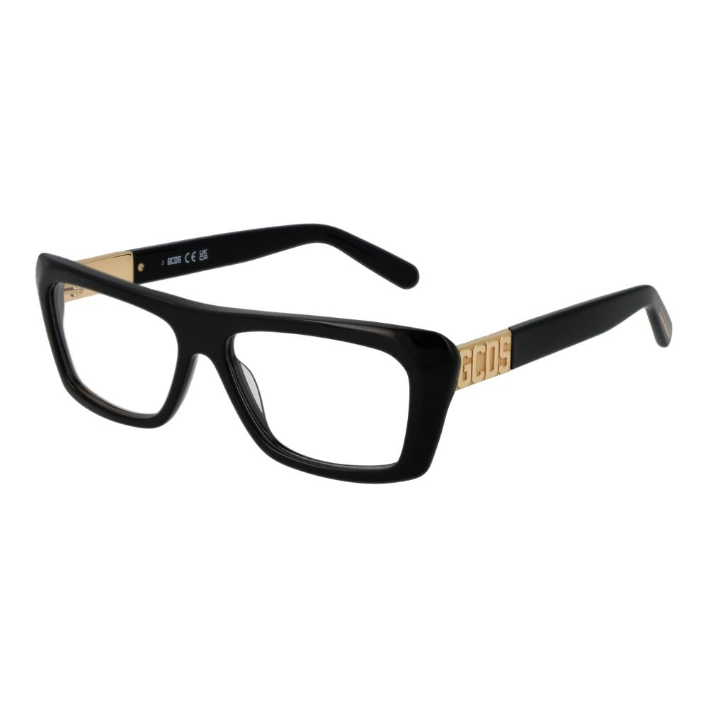GCDS Black Unisex Optical Frames - ACCEXO