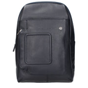 Piquadro Blue Leather Crossbody Bags