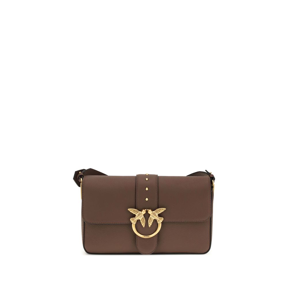 PINKO Love leather Shoulder Bag - ACCEXO