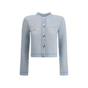 Balmain Embossed knit Cardigan - ACCEXO