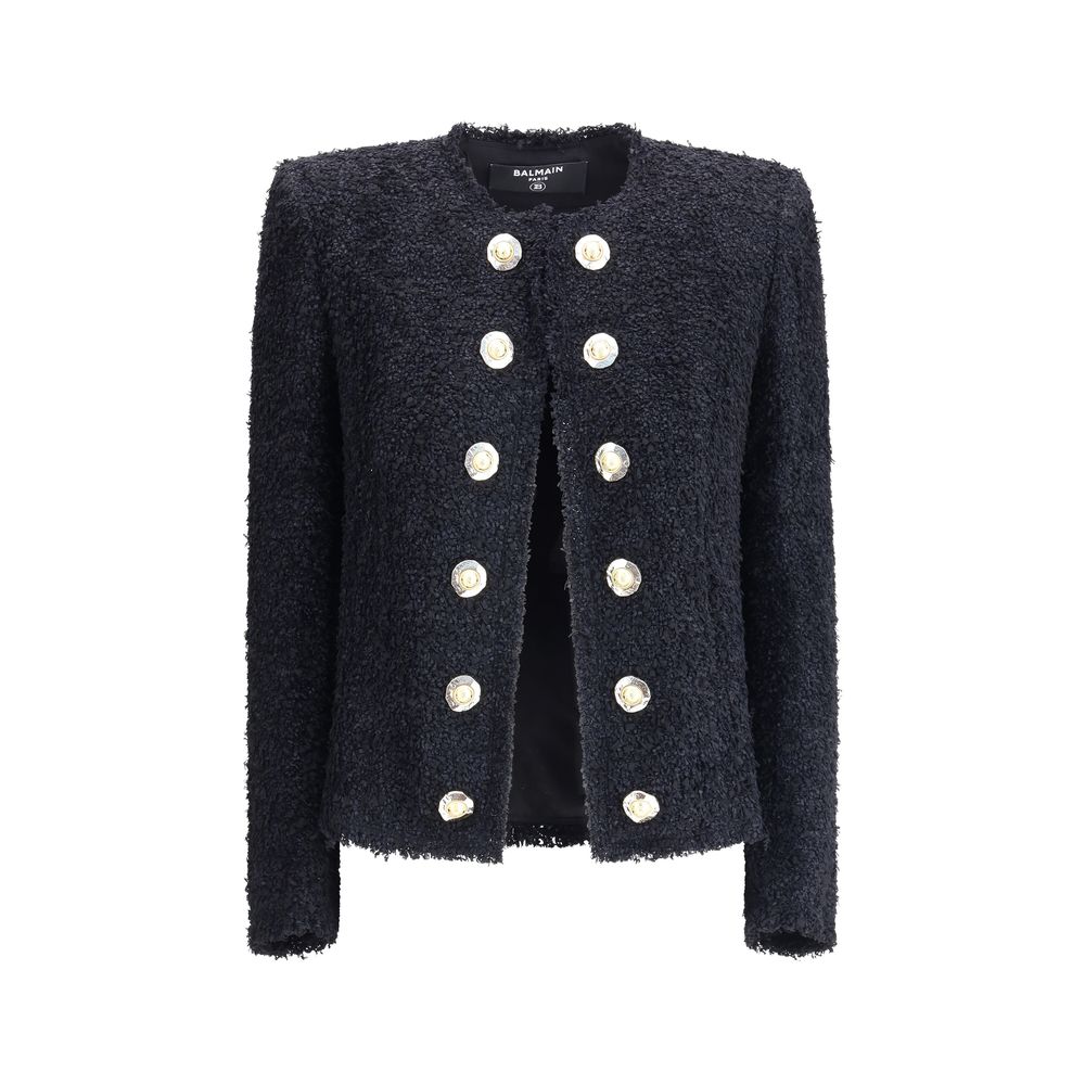 Balmain Tweed Spencer Jacket - ACCEXO