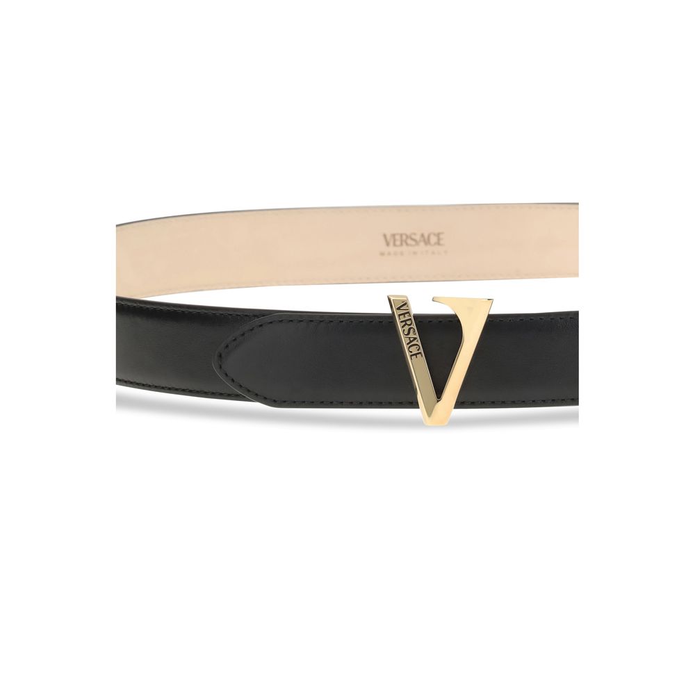 Versace Calfskin V Belt - ACCEXO