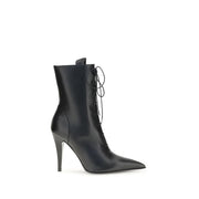 Alexander McQueen Leather Ankle Boots - ACCEXO