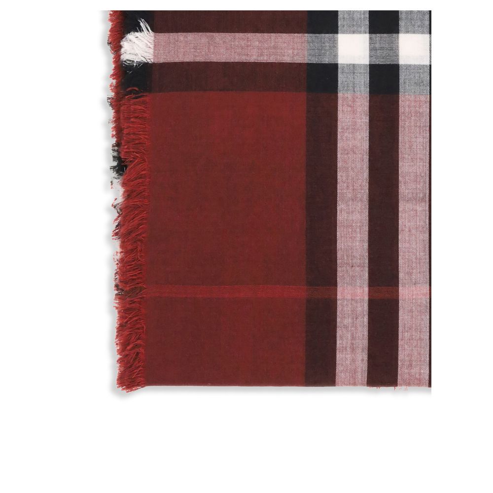 Burberry Reversible Check wool and silk Scarf - ACCEXO