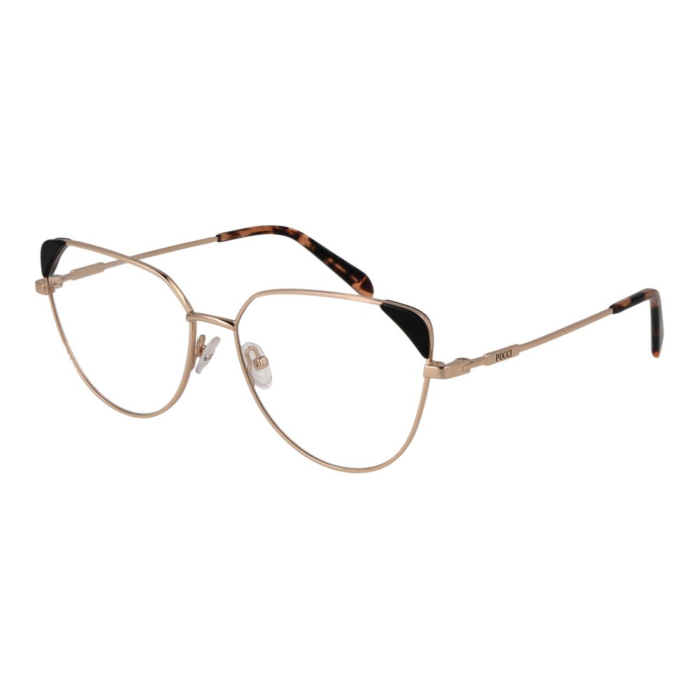 Emilio Pucci Gold Women Optical Frames - ACCEXO