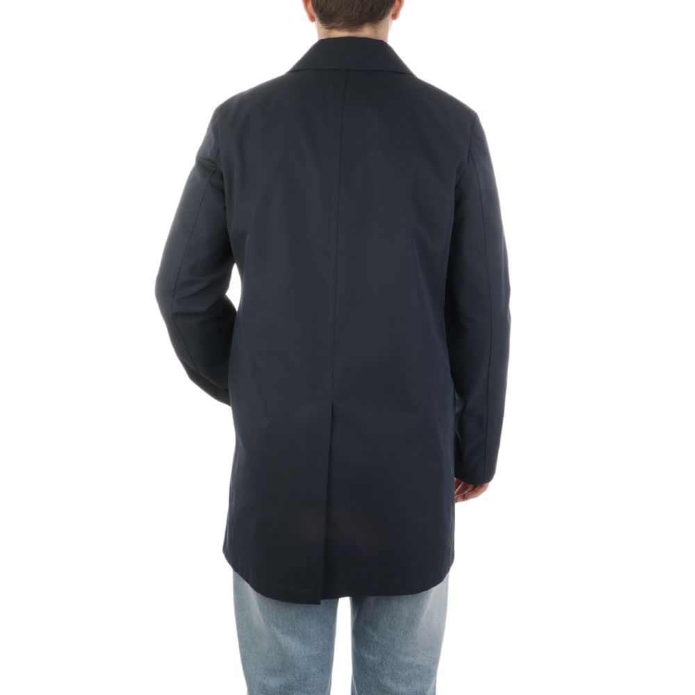 Aquascutum Blue Cotton Jacket - ACCEXO