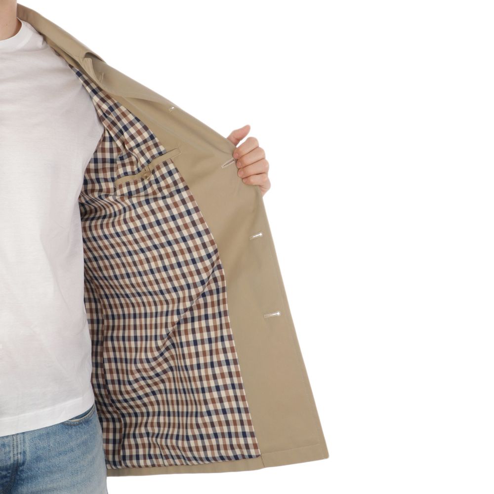 Aquascutum Beige Cotton Jacket - ACCEXO