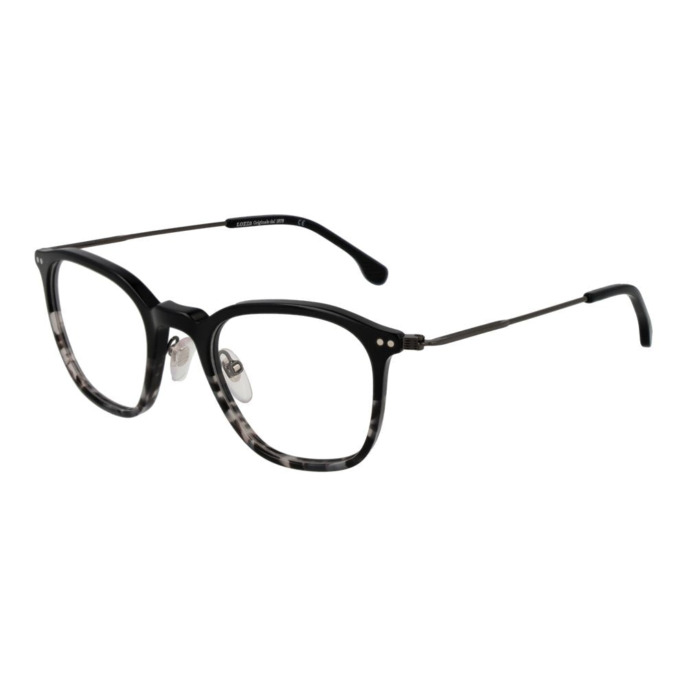 Lozza Black Unisex Optical Frames - ACCEXO