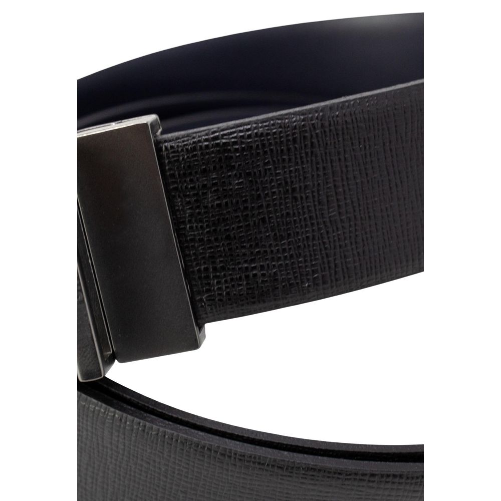 Antony Morato Black Leather Belt - ACCEXO