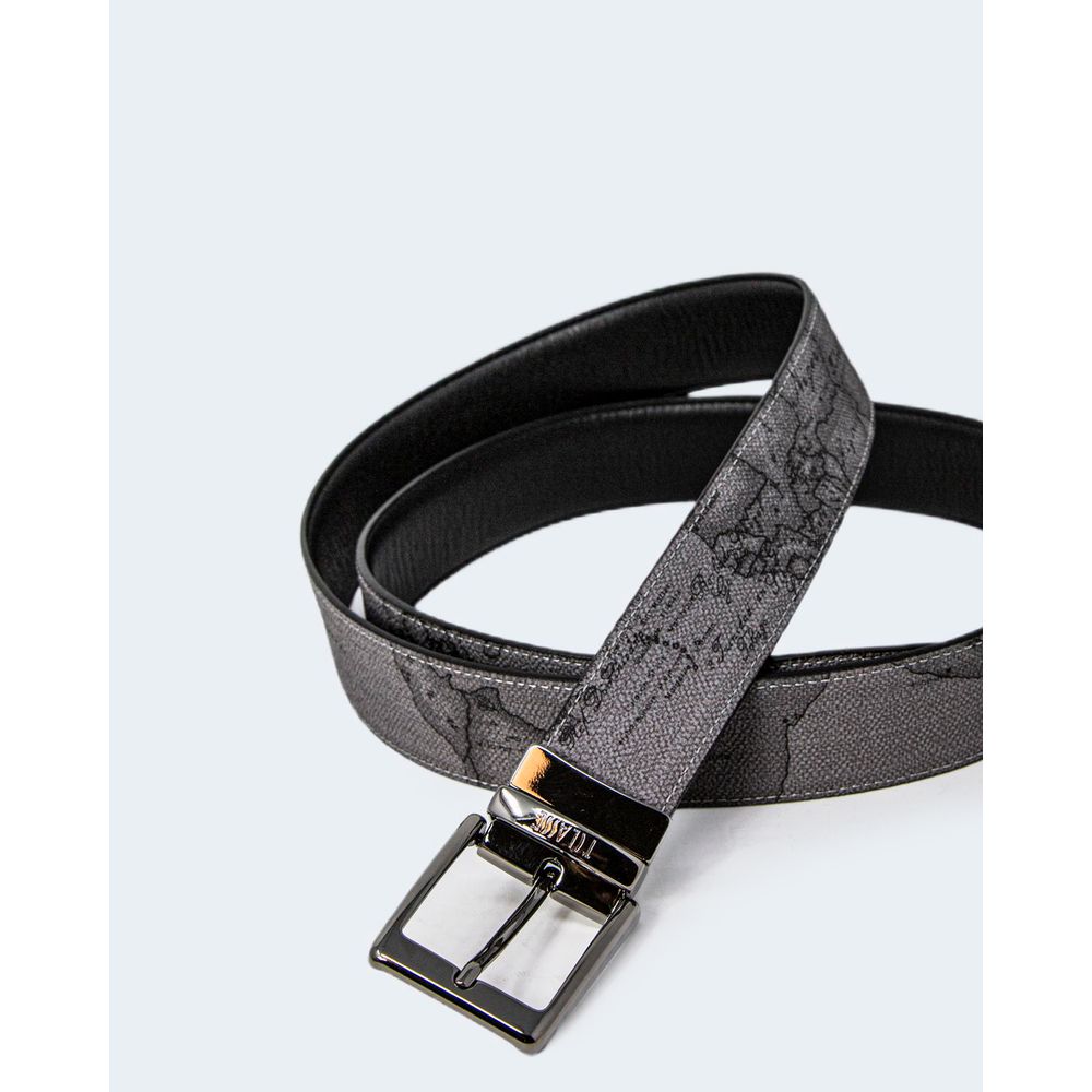Alviero Martini Prima Classe Black Leather Belt - ACCEXO