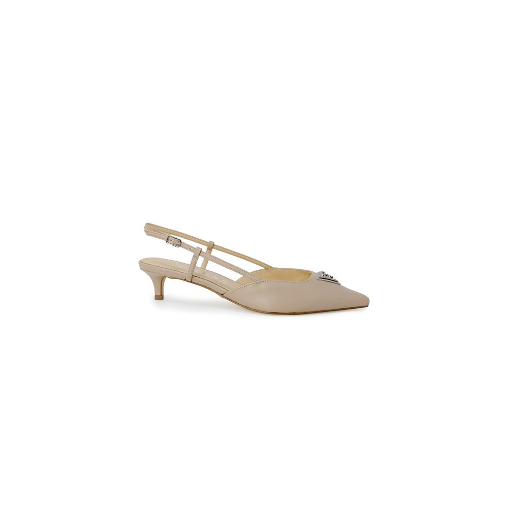 Guess Beige Polyester High Heel - ACCEXO