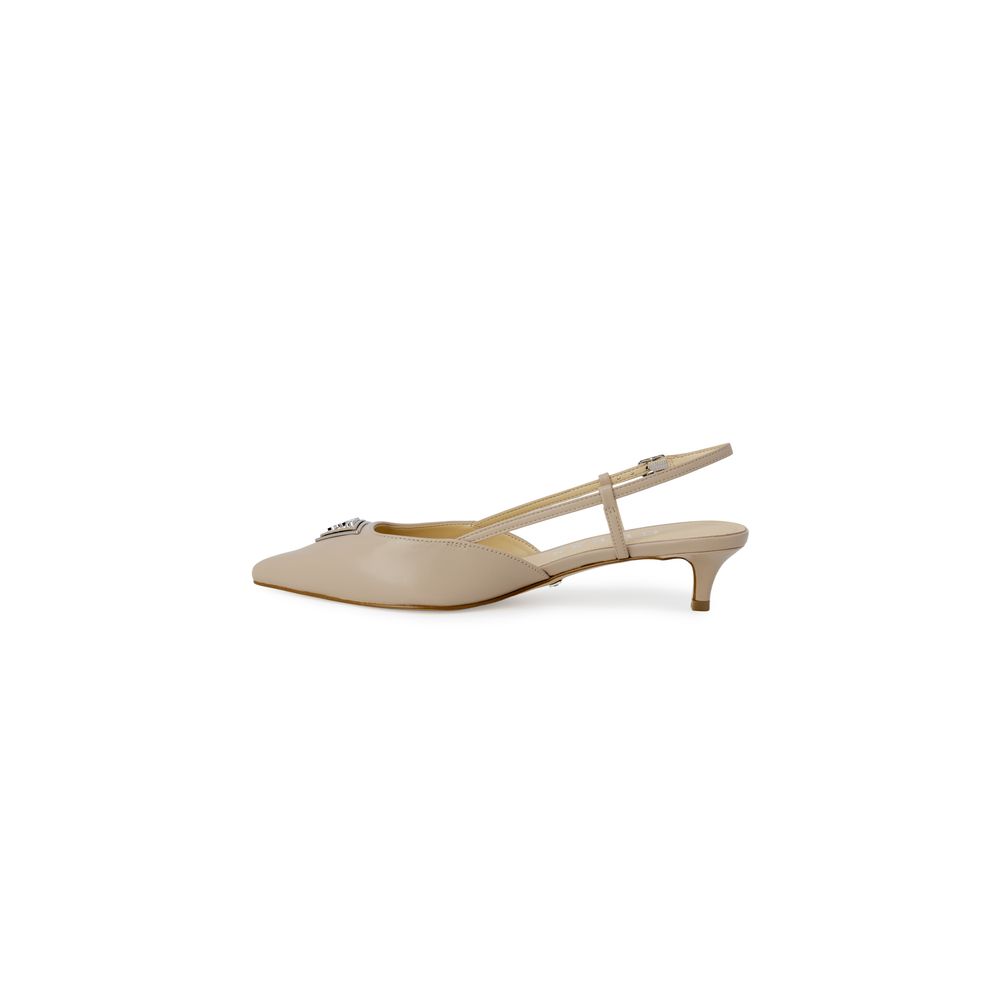 Guess Beige Polyester High Heel - ACCEXO