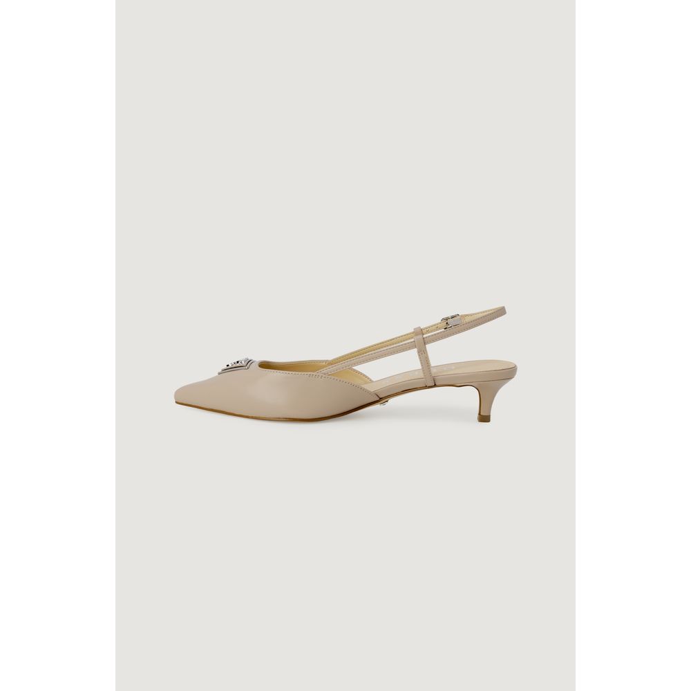 Guess Beige Polyester High Heel - ACCEXO