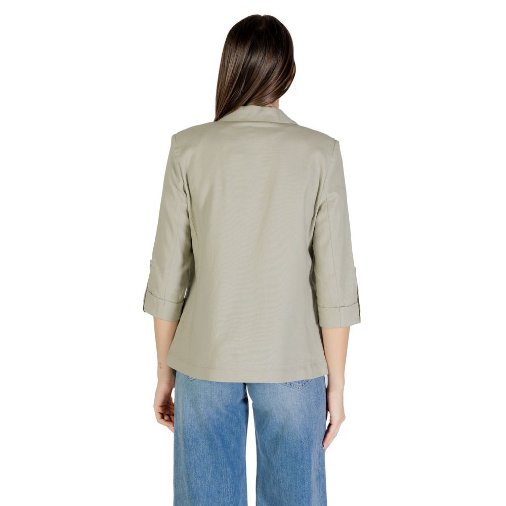 Only Green Linen Blazer - ACCEXO
