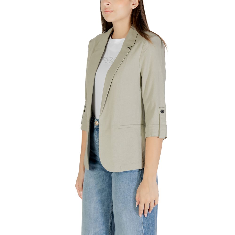 Only Green Linen Blazer - ACCEXO