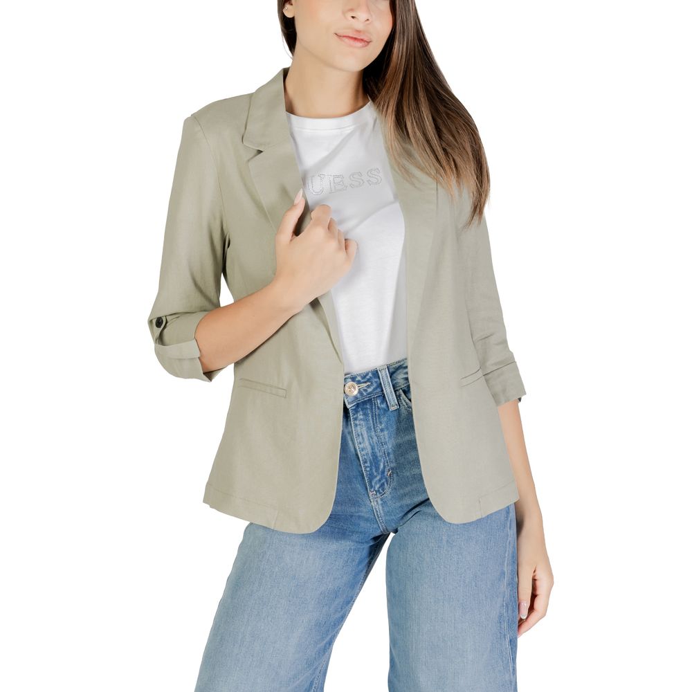 Only Green Linen Blazer - ACCEXO