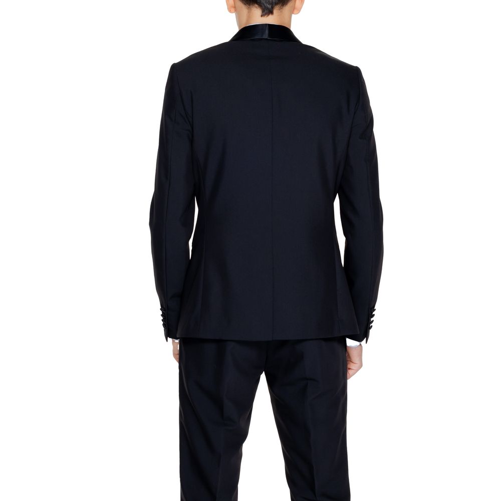 Antony Morato Black Polyester Blazer Secondary image