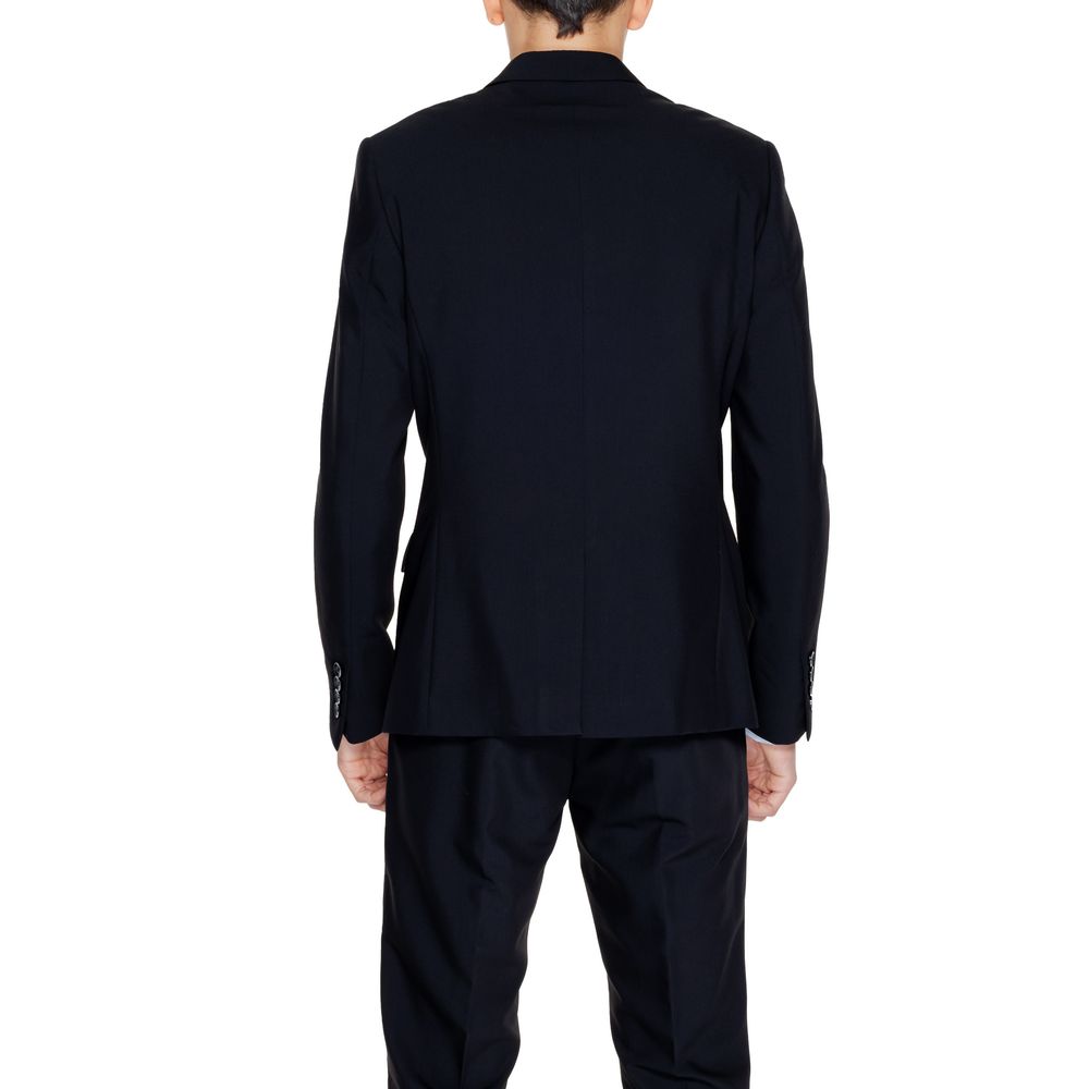 Antony Morato Black Polyester Blazer Secondary image