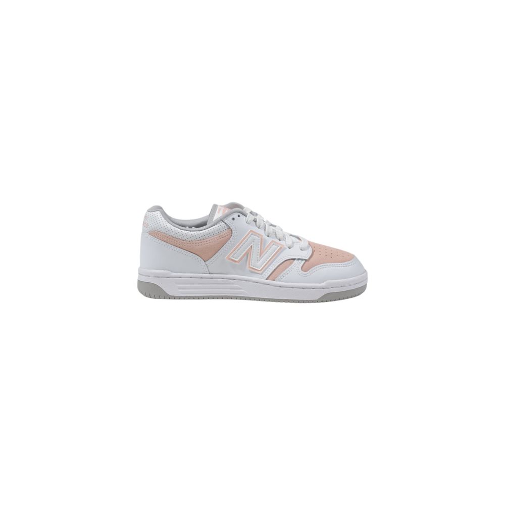 New Balance Pink Leather Sneaker - ACCEXO