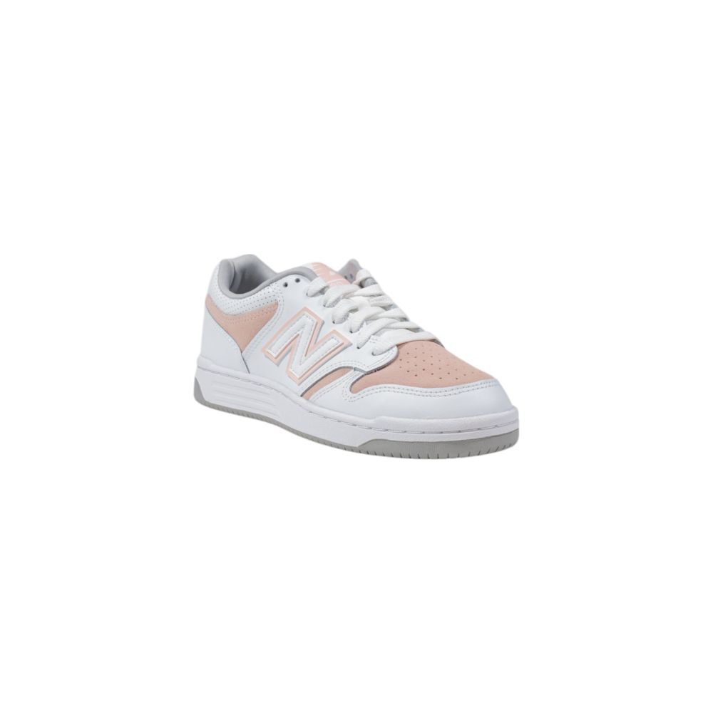 New Balance Pink Leather Sneaker - ACCEXO