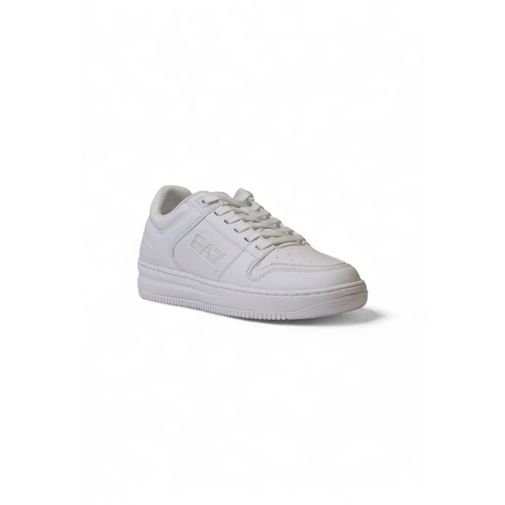 EA7 Emporio Armani White Polyester Athletic Sneakers Secondary image
