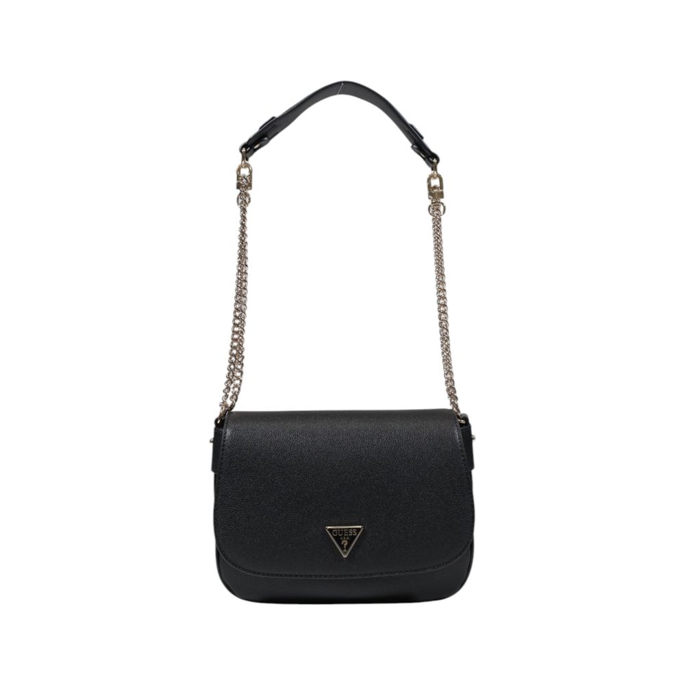 Guess Black Polyethylene Handbag - ACCEXO