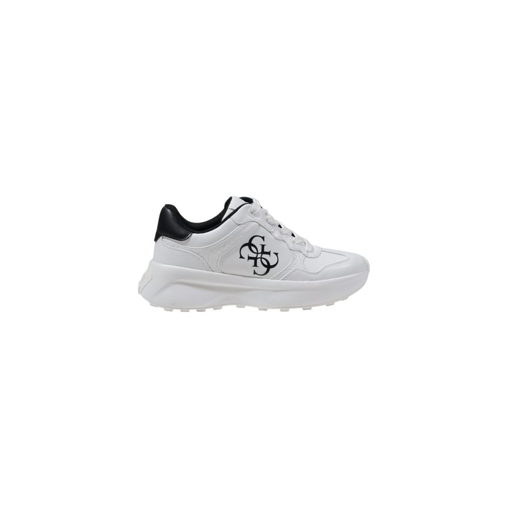 Guess White Polyethylene Sneaker - ACCEXO