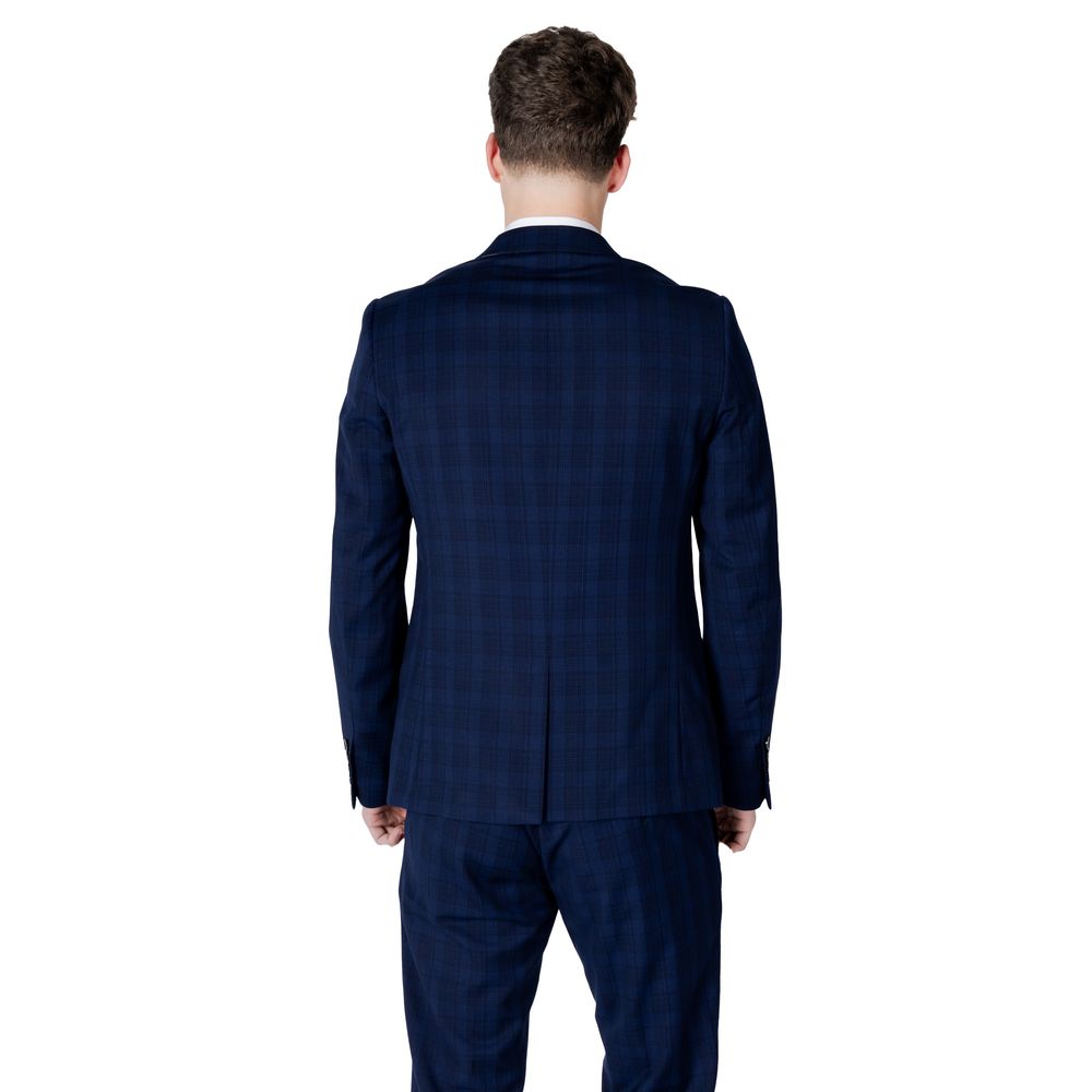 Antony Morato Blue Polyester Blazer Secondary image