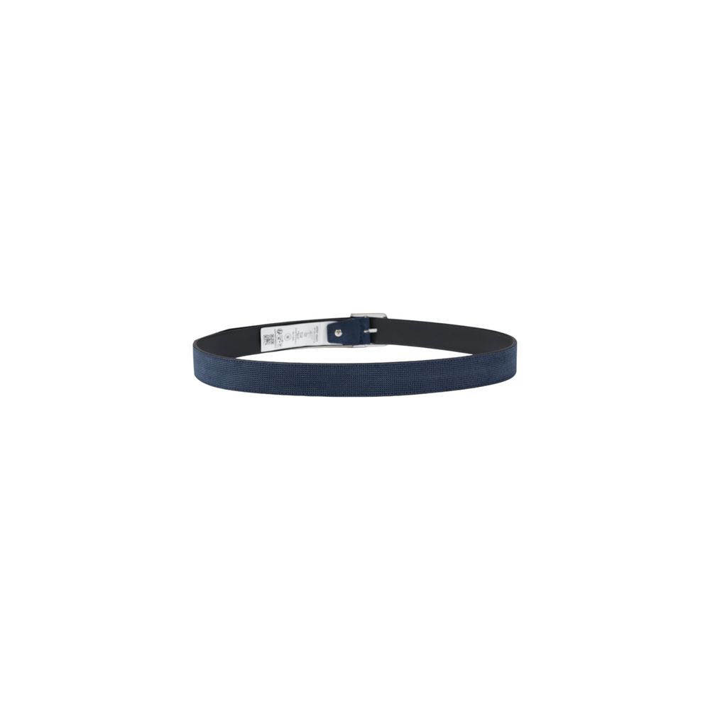 Antony Morato Blue Leather Belt - ACCEXO