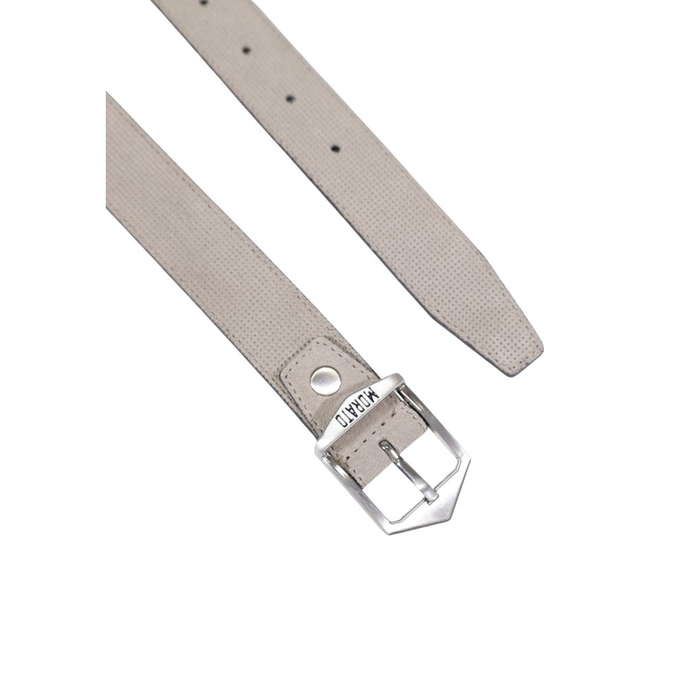 Antony Morato Gray Leather Belt - ACCEXO