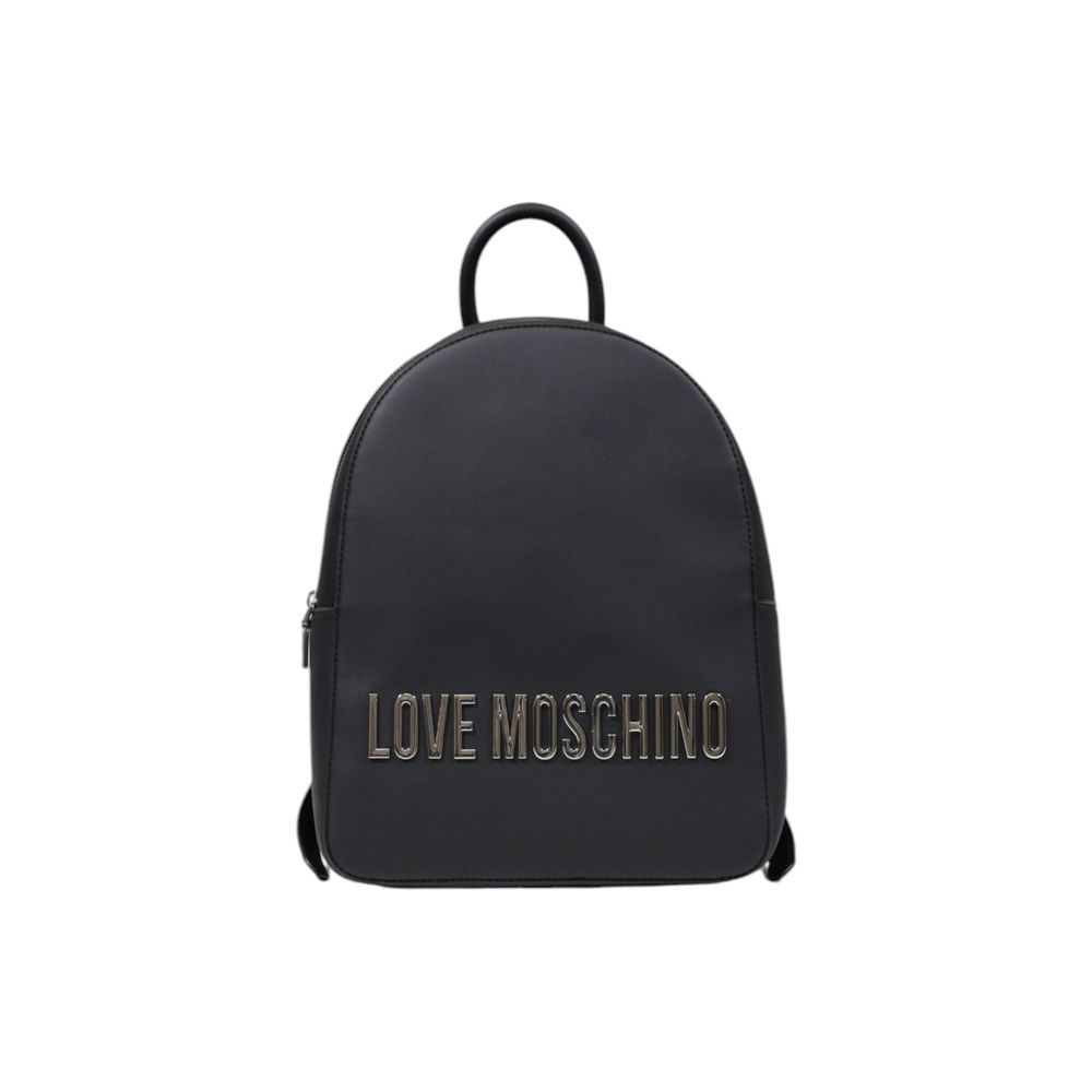 Love Moschino Gray Polyethylene Backpack - ACCEXO