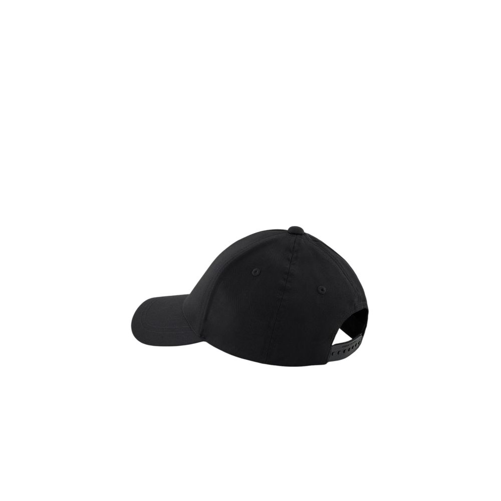 Armani Exchange Black Cotton Caps Baseball Hat - ACCEXO