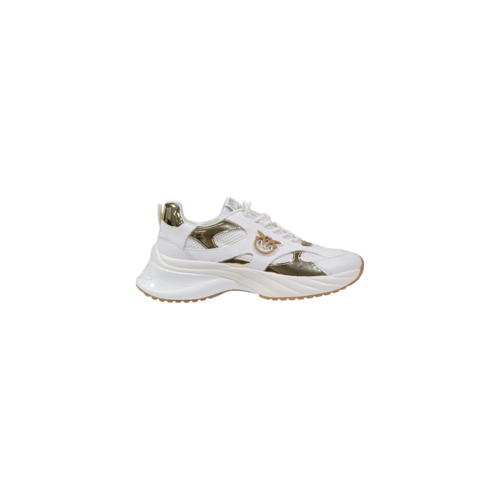 PINKO White Leather Sneaker - ACCEXO