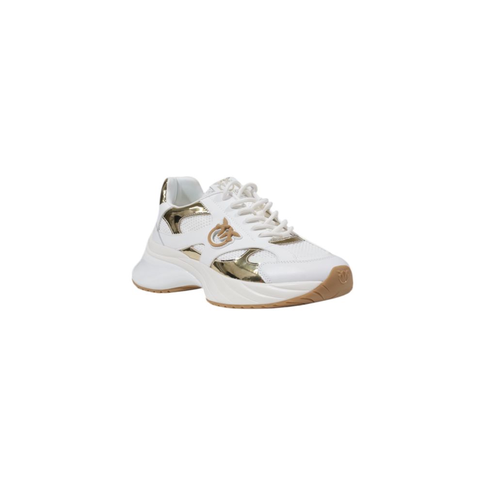 PINKO White Leather Sneaker - ACCEXO