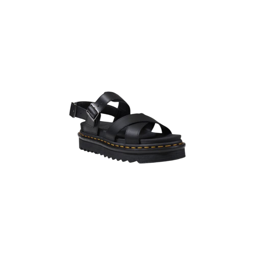 Dr. Martens Black Leather Sandal - ACCEXO