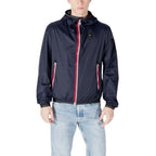 Blauer Blue Polyamide Shell Jacket