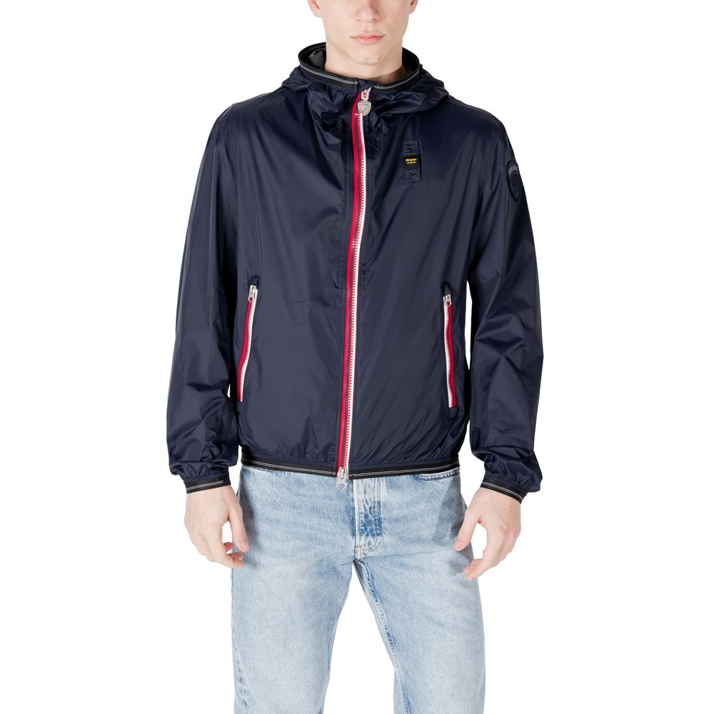Blauer Blue Polyamide Jackets & Coat - ACCEXO
