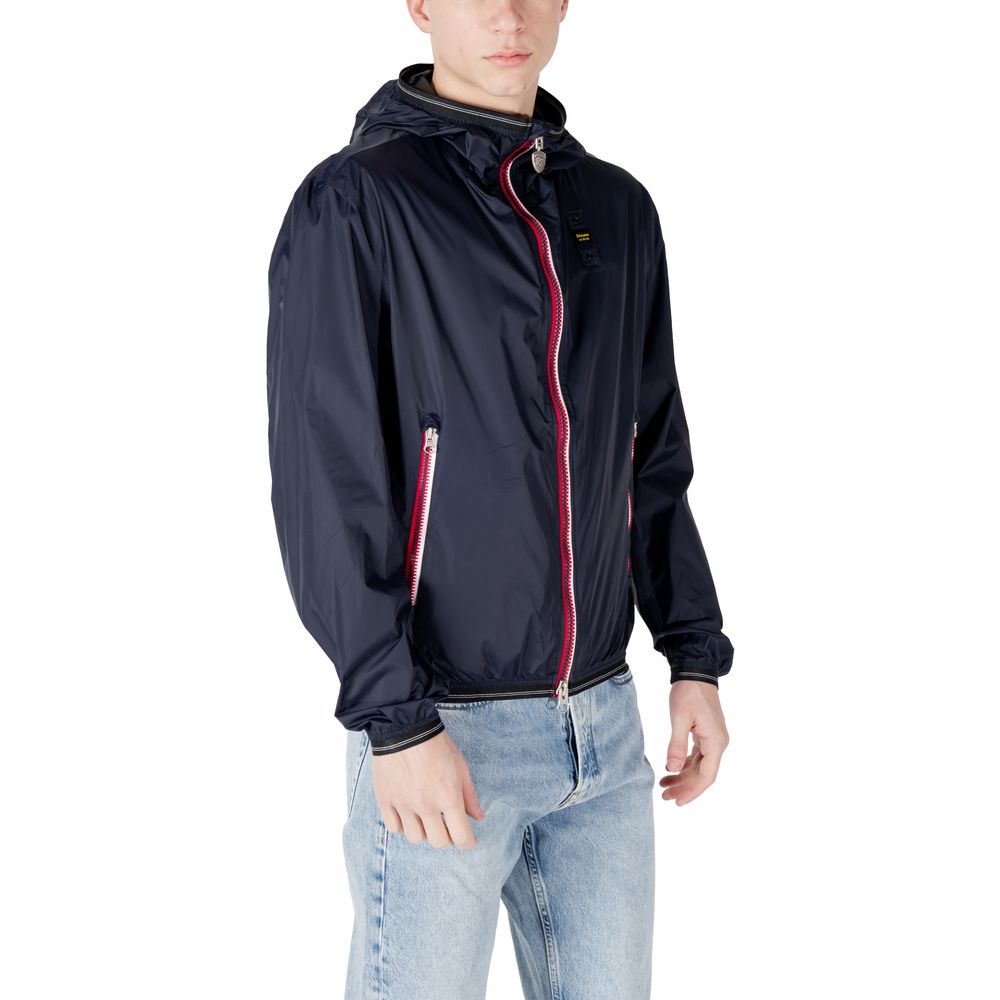 Blauer Blue Polyamide Jackets & Coat - ACCEXO